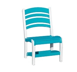 Poly Contempo Armless Dining Chair