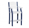 Poly Contempo Bar Chair with Arms