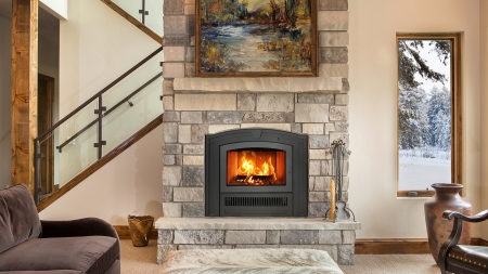 RSF Opel Plus Keystone Wood Fireplace