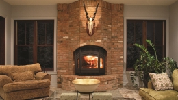 RSF Delta Fusion Wood Fireplace