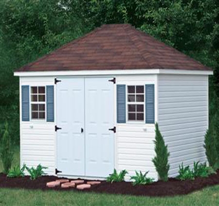 BY A-Frame Hip Shed: 8X14
